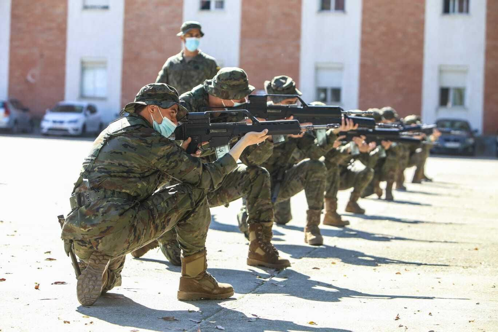 La formación de un soldado, hoy