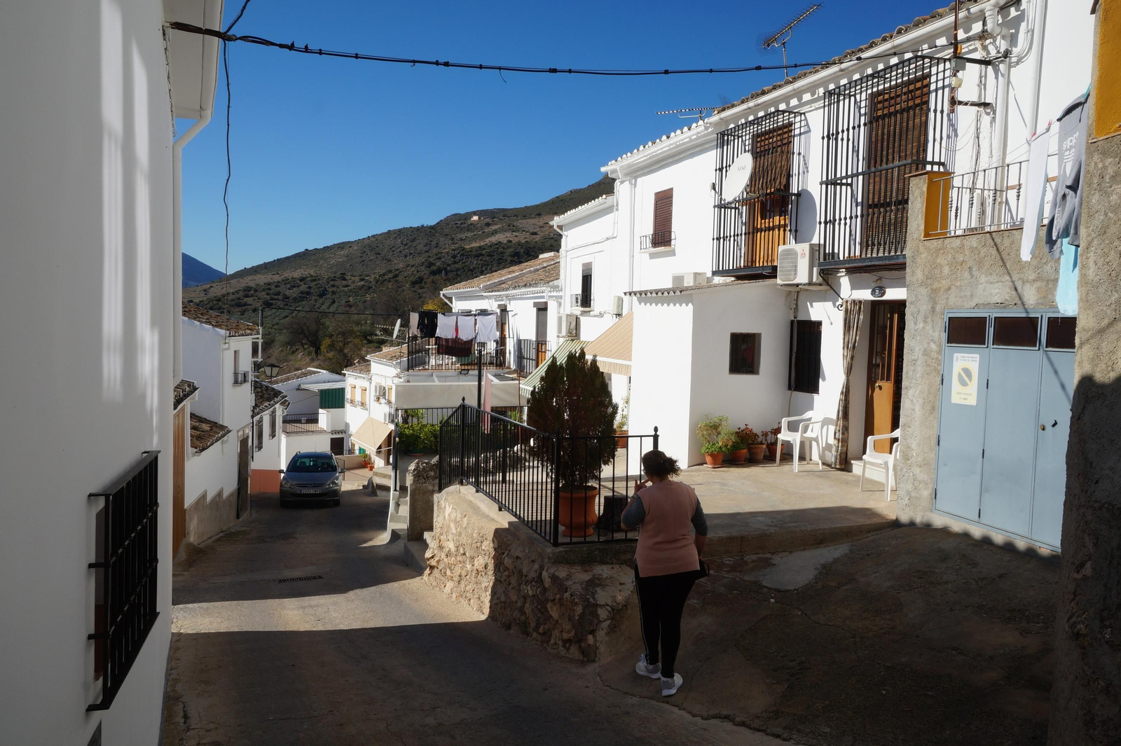 Viviendas en una aldea de Priego de Córdoba.