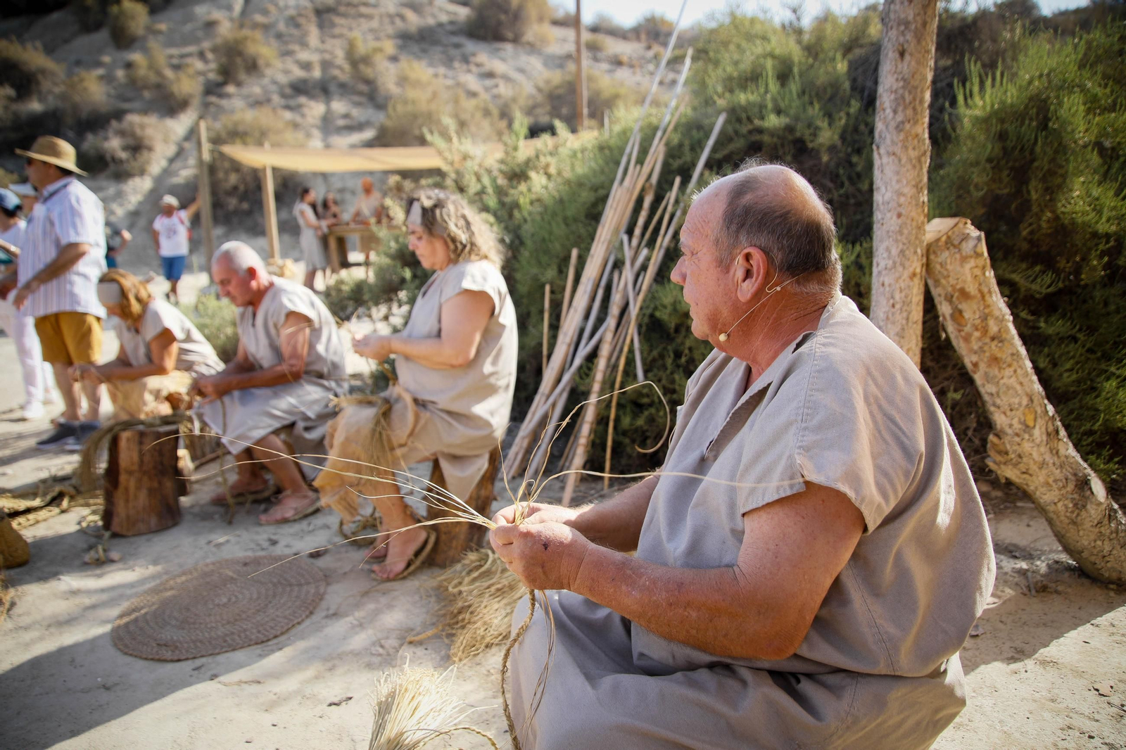 Así se ha vivido la segunda recreación histórica de la cultura argárica en Antas