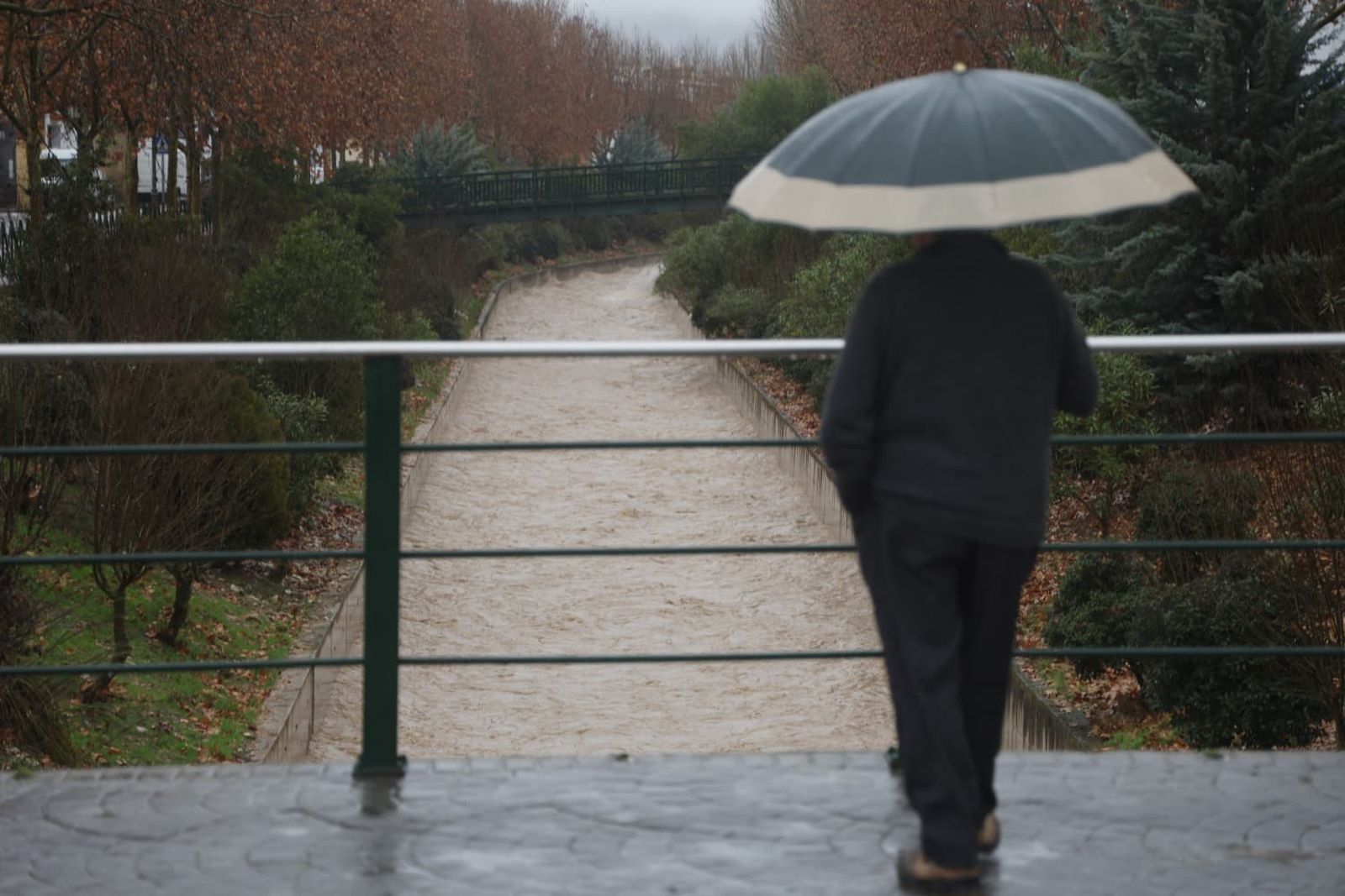 La borrasca 'Leonardo' deja importantes acumulados de agua en la provincia de Málaga este miércoles.