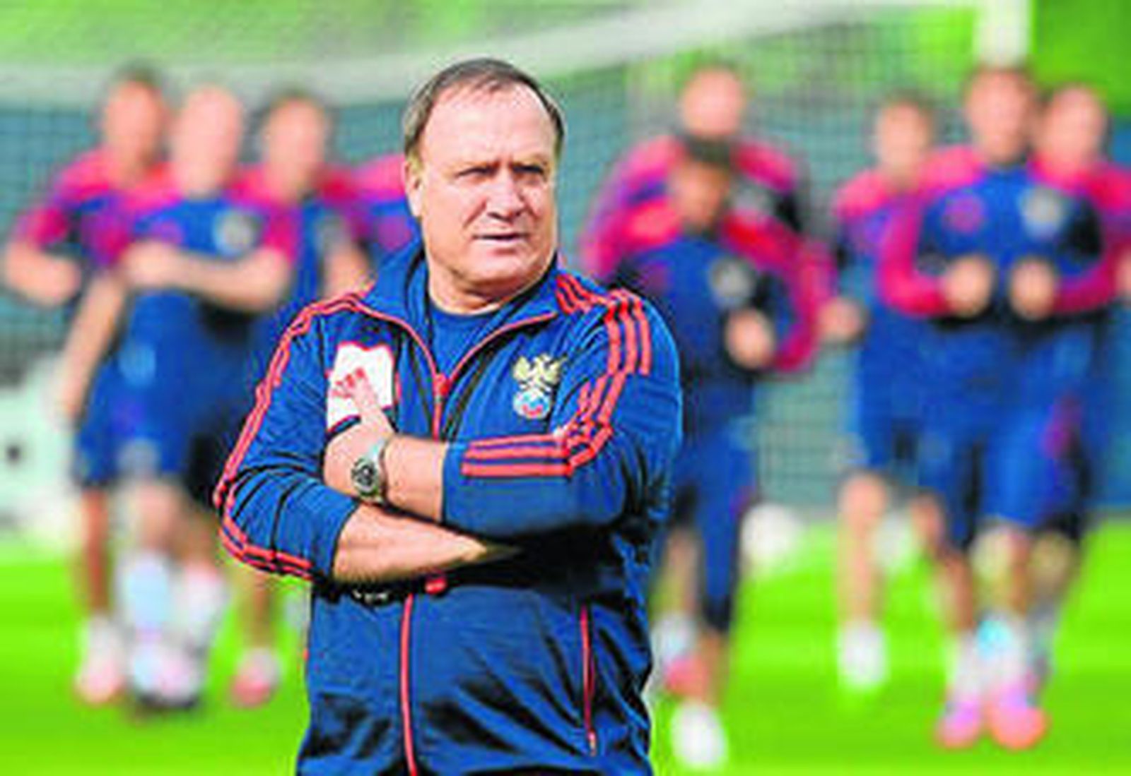 El holandés Dick Advocaat, seleccionador de Rusia.