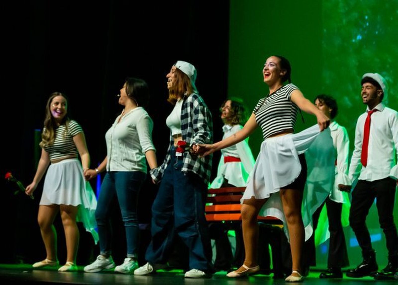 Una escena del musical 'Abanibi. Te quiero amor'