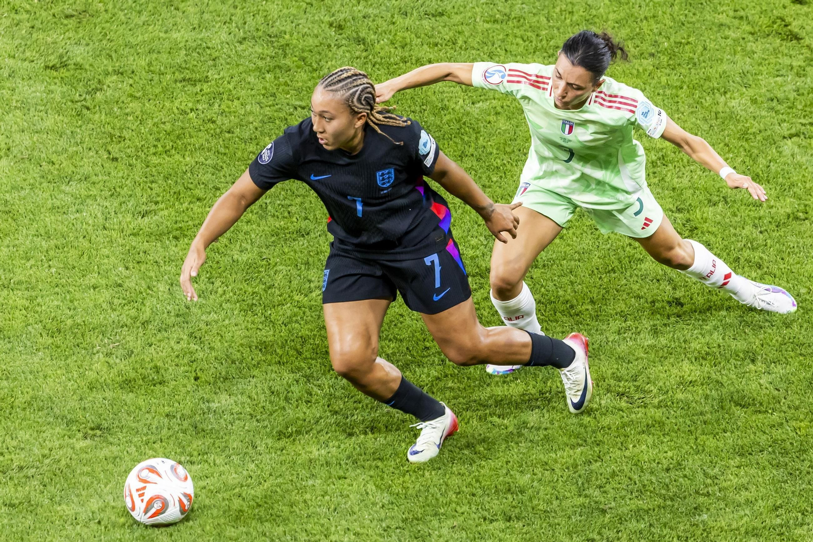 Las imágenes del Inglaterra-Italia