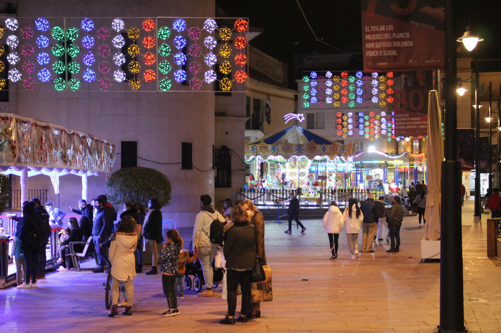 El alumbrado de Navidad de Lucena, en fotografías