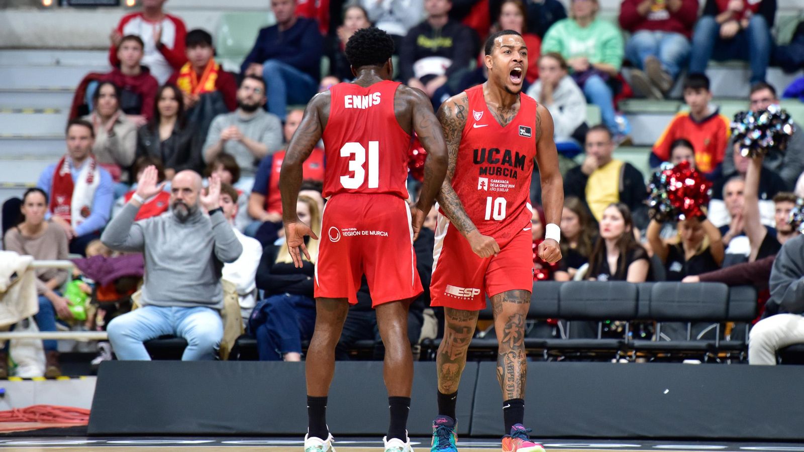 UCAM Murcia-Unicaja, en fotos