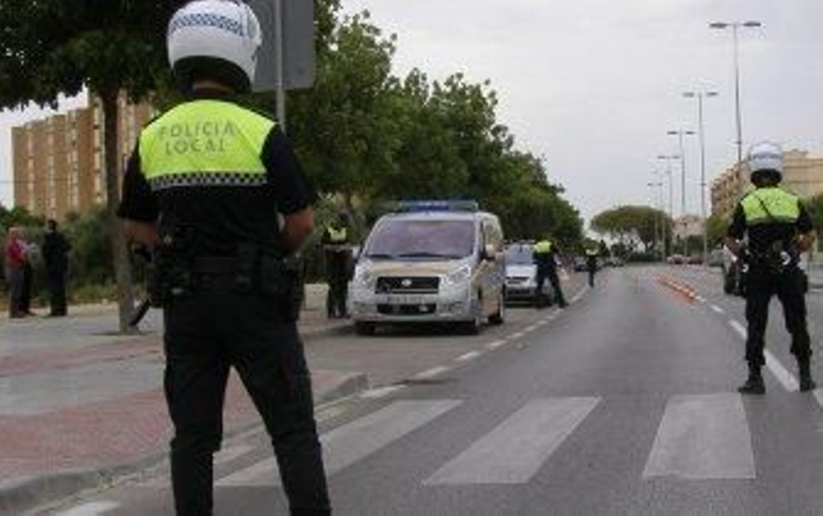 Espectacular persecución policial para detener a una persona en busca y captura