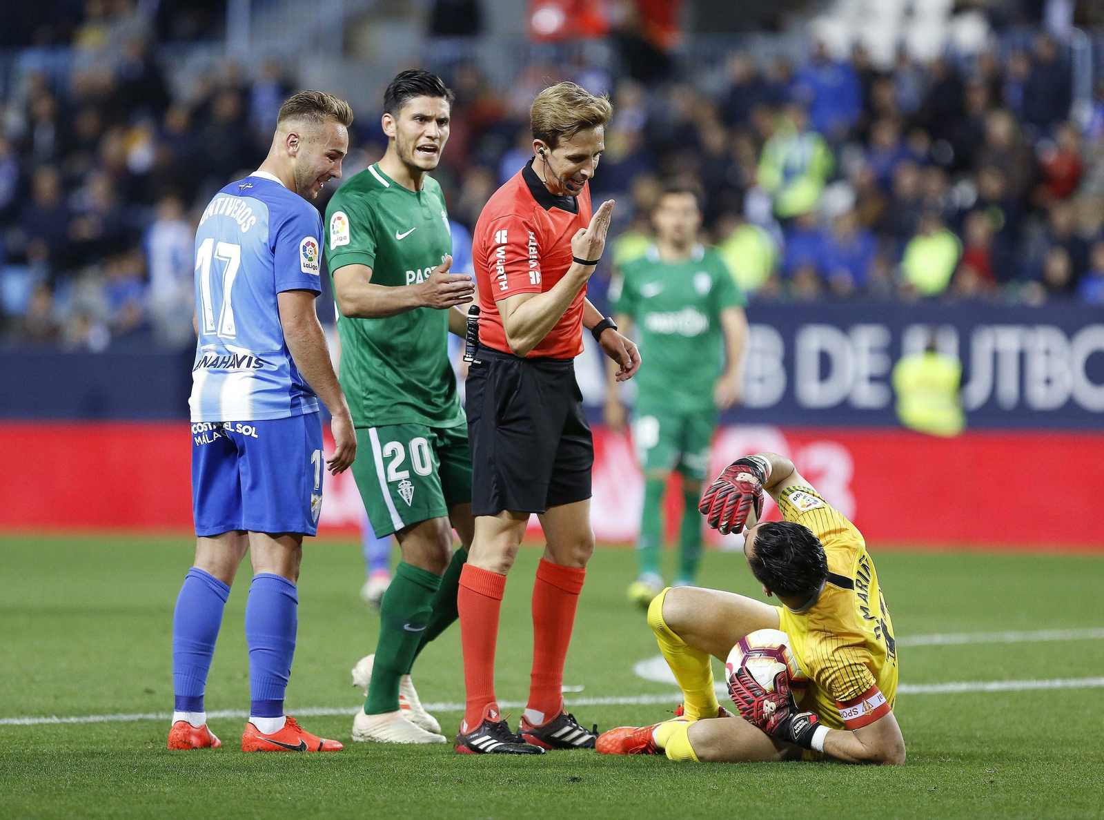 Las fotos del Málaga - Sporting