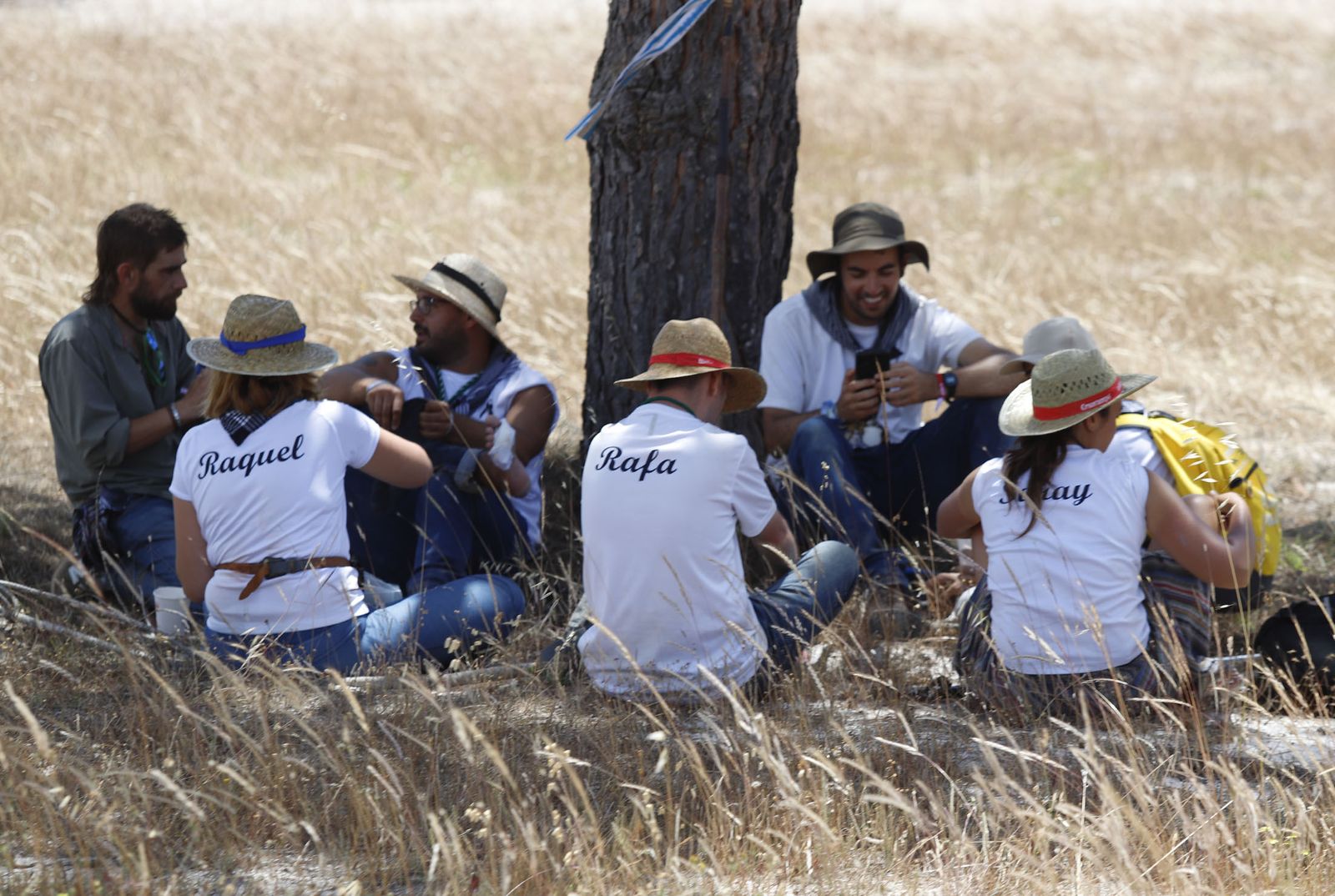 Todos los peregrinos de la Hermandad de Huelva, en imágenes