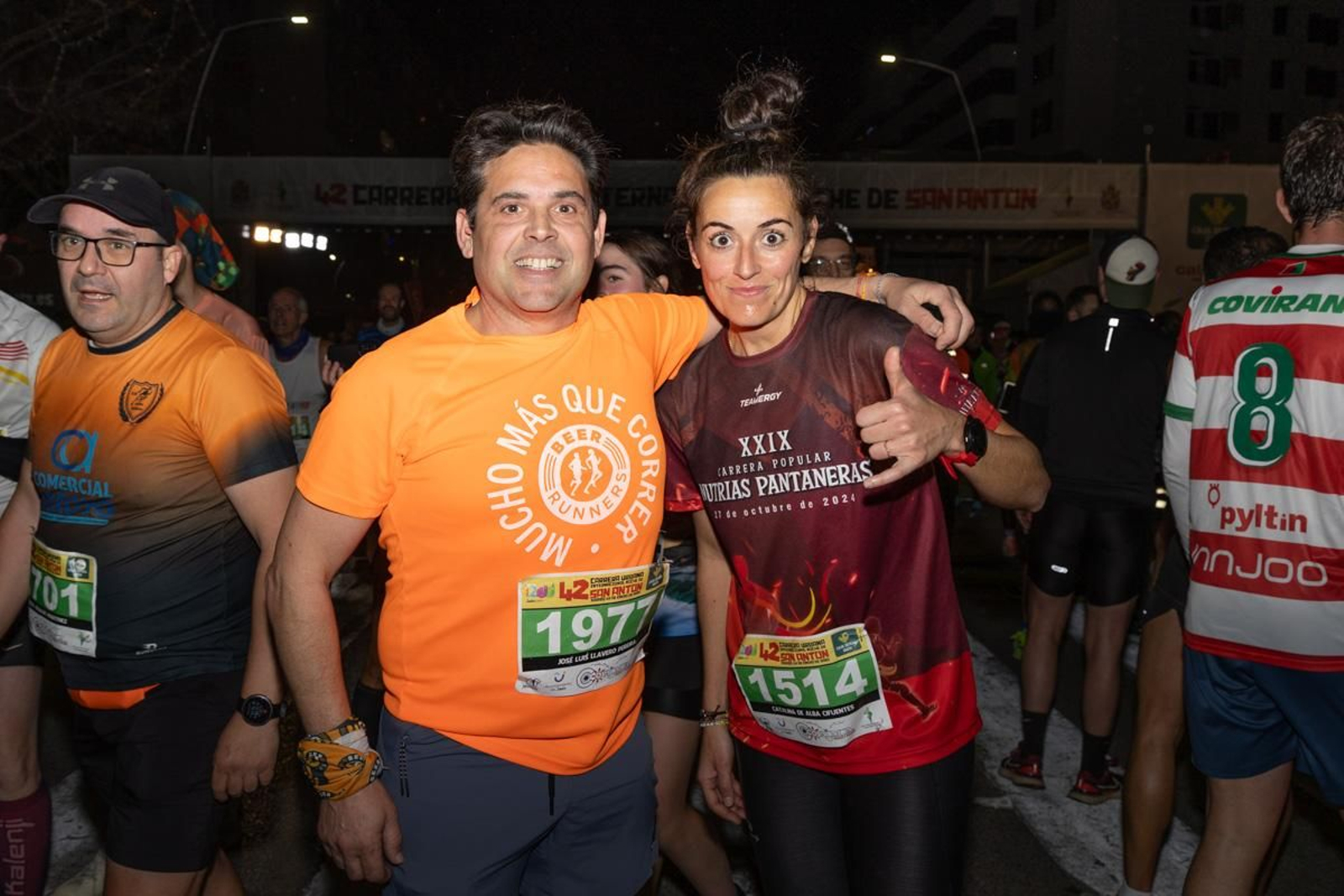 En imágenes: búscate en tu llegada a meta de la Carrera de San Antón 2025 (7)