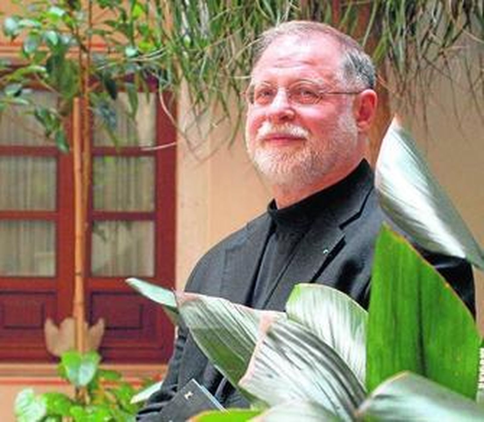 Alberto Manguel (Buenos Aires, 1948), durante una de sus últimas visitas a Sevilla.
