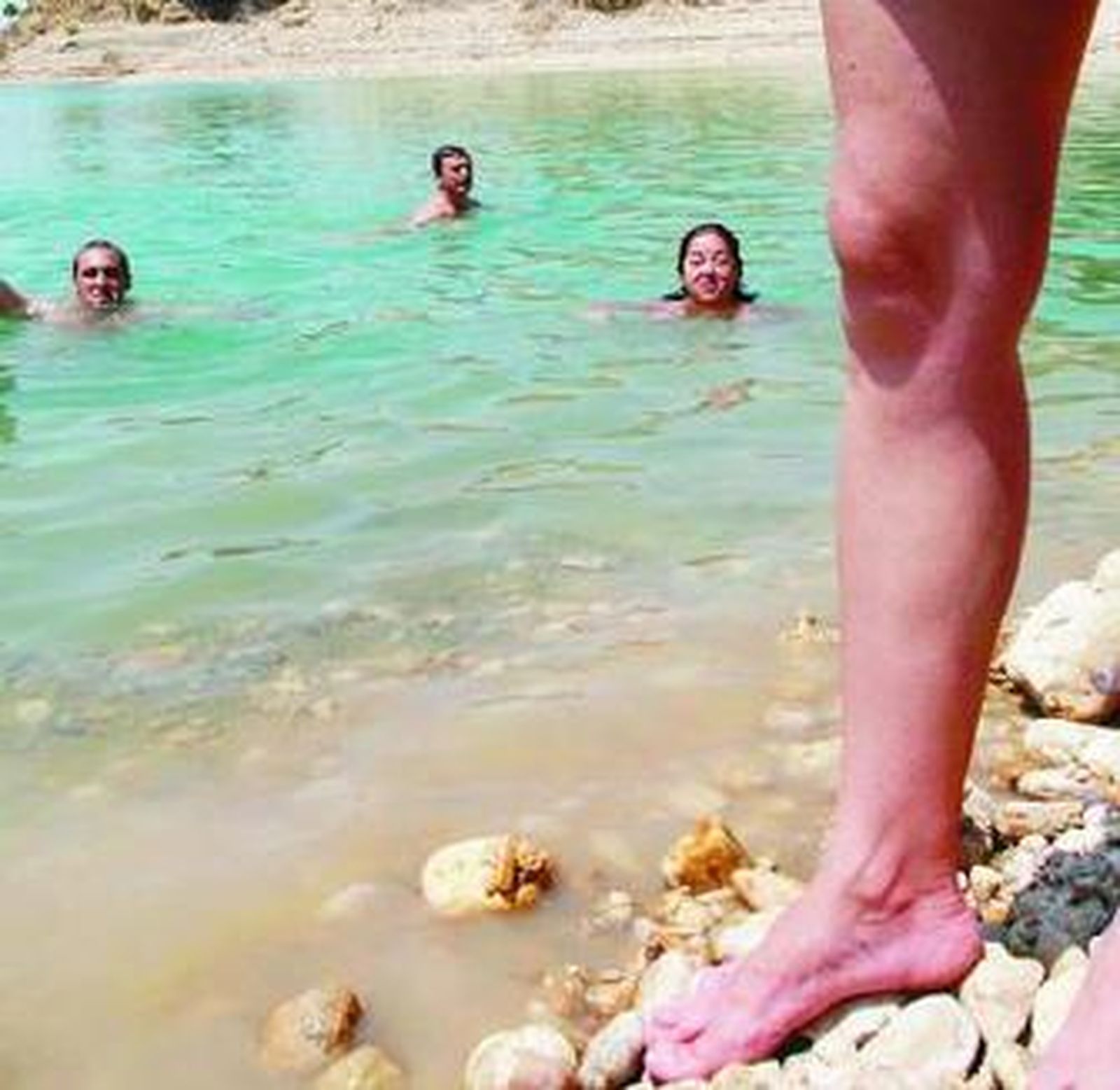 Inauguración de la playa naturista en el Negratín.