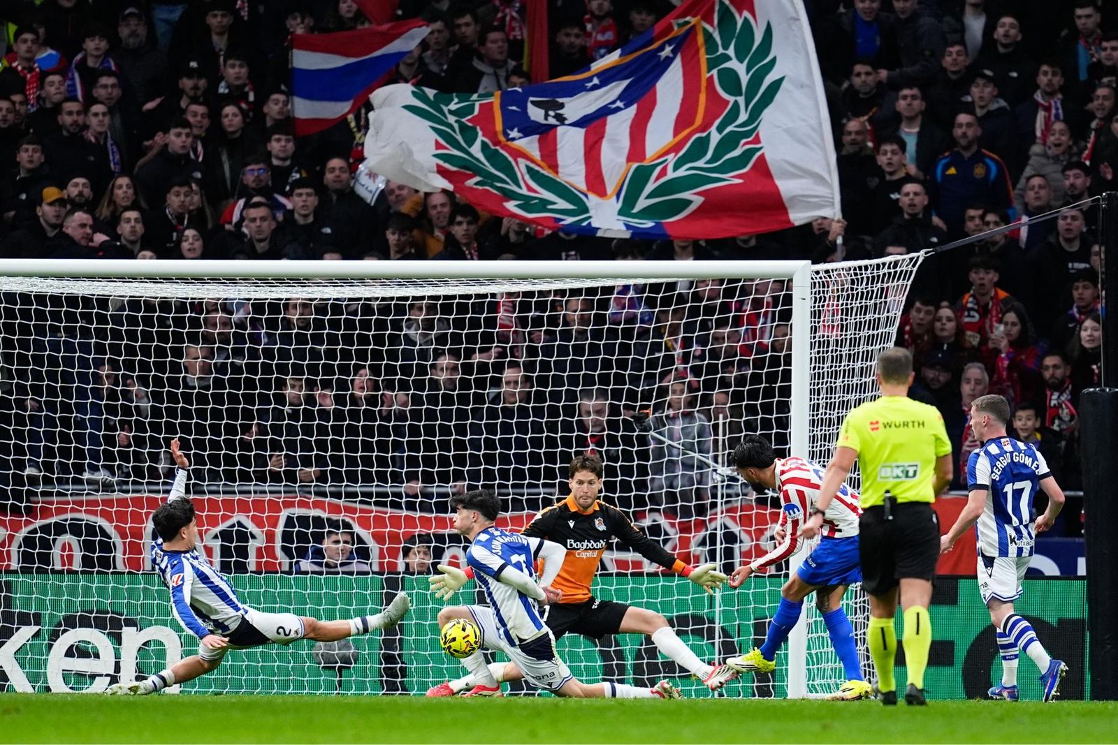 Las fotos del Atlético de Madrid-Real Sociedad