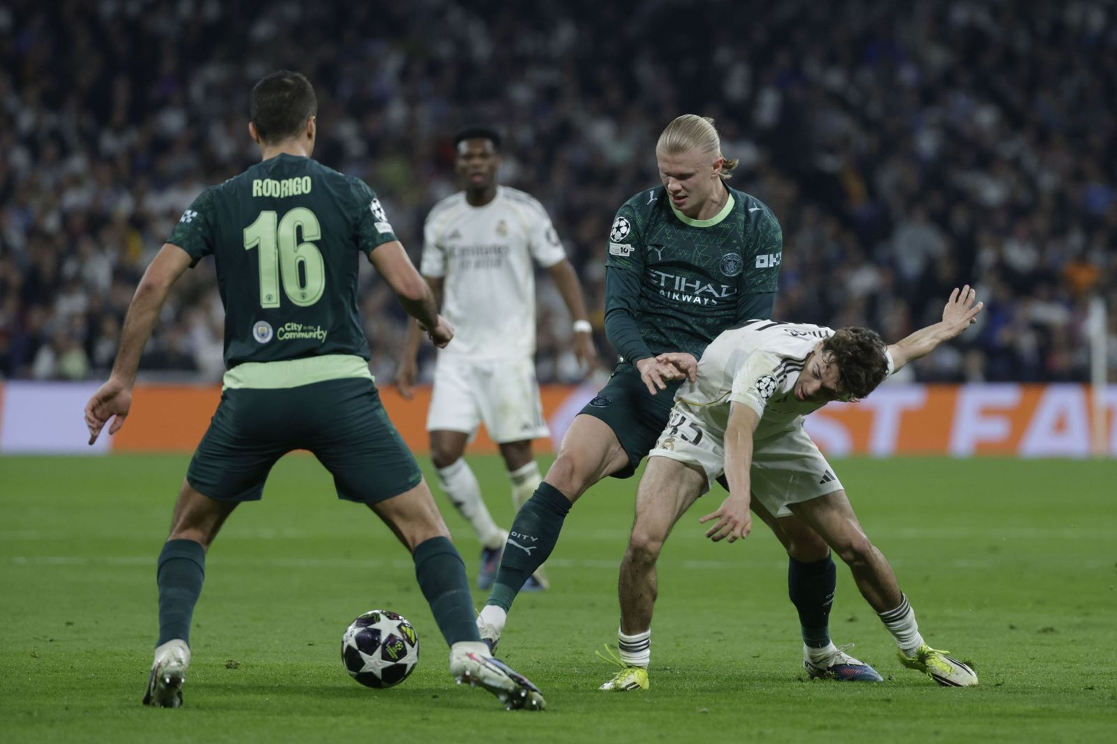 Las fotos del Real Madrid-Manchester City