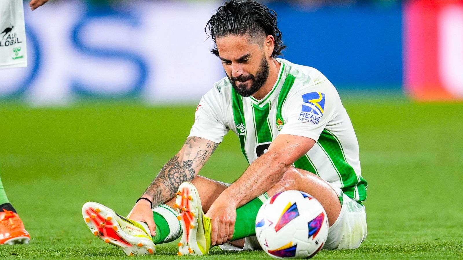 Isco en uno de los partidos con el Betis la pasada campaña