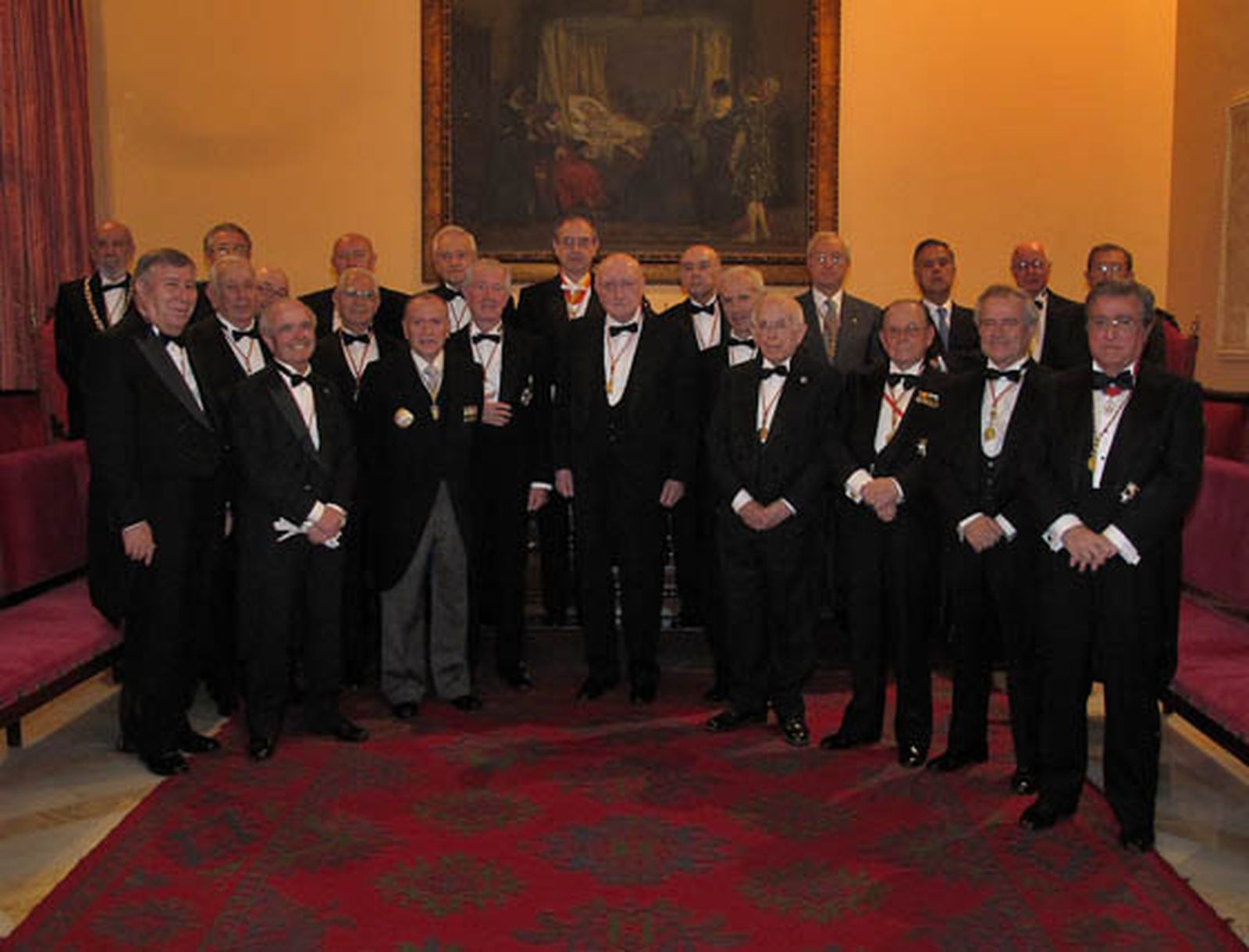 Los académicos de Legislación y Jurisprudencia.

Foto: Victoria Ramírez