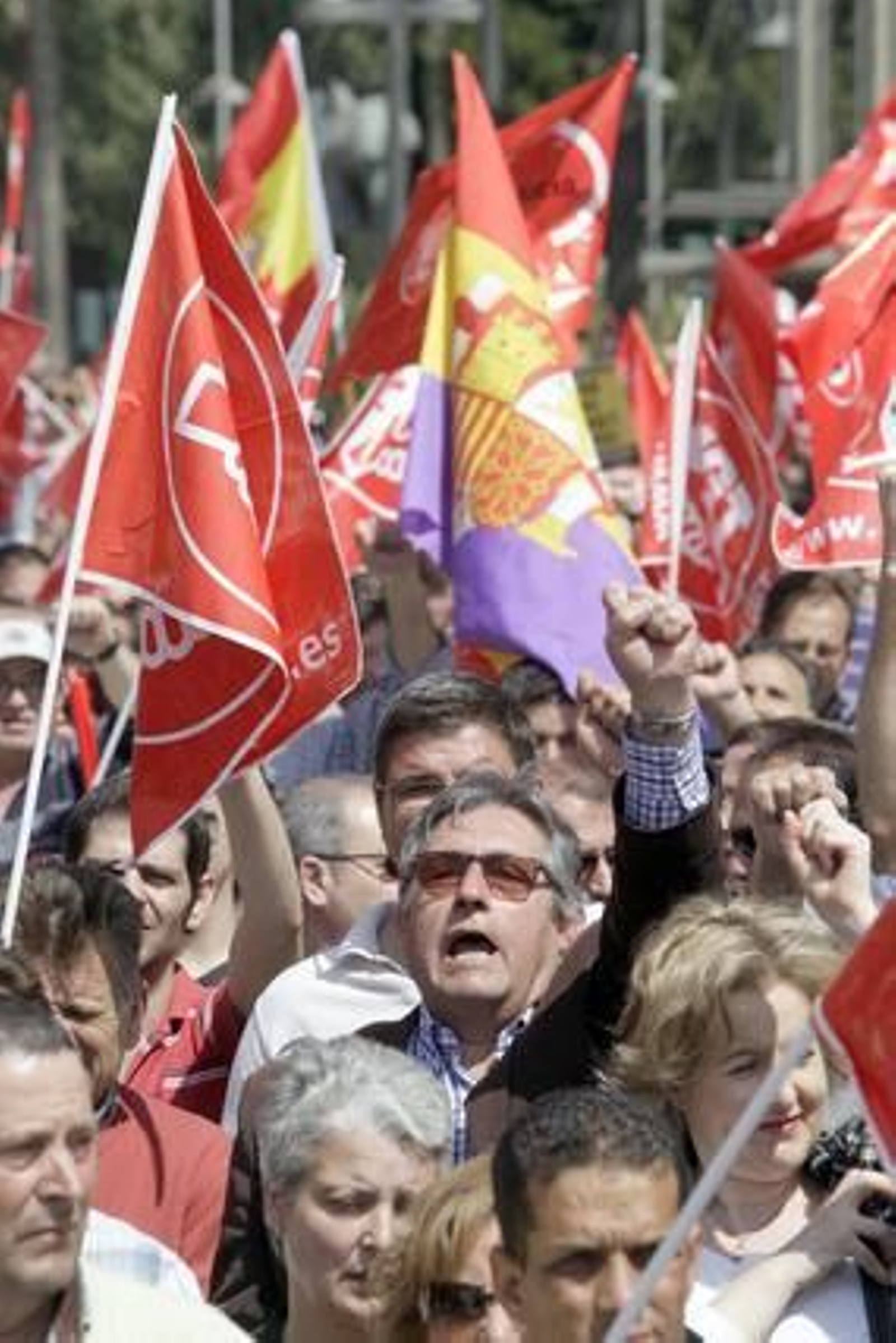 Las imágenes de la huelga general en España