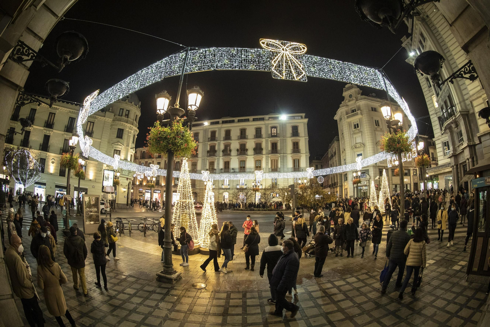 Encendido de Navidad en Granada 2021