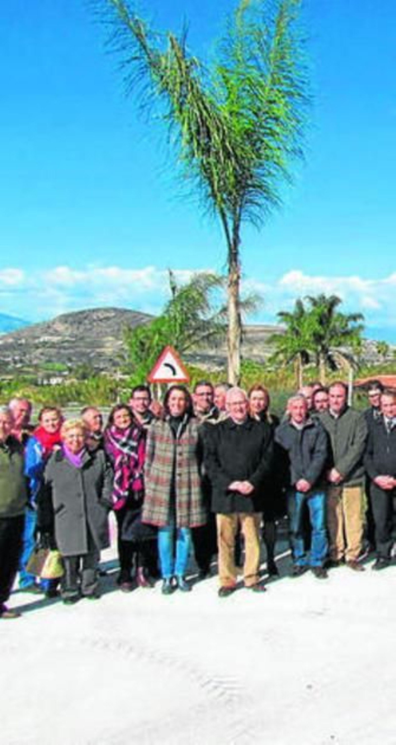 Inauguración, ayer, de la obra. Inauguración, ayer, de la obra.