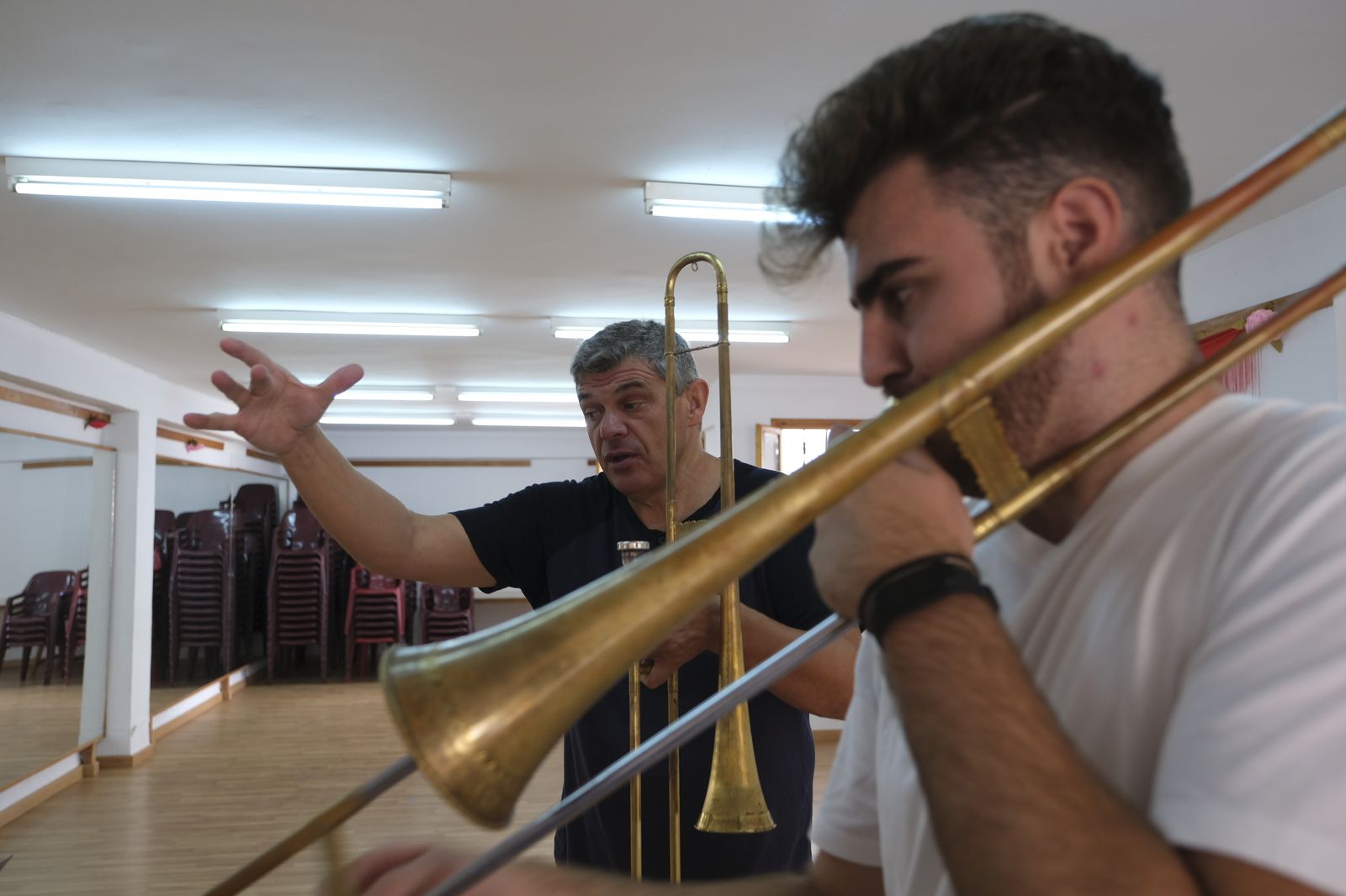 Primer día de cursos en el Festival de Música Renacentista y Barroca de Vélez Blanco 2021.
