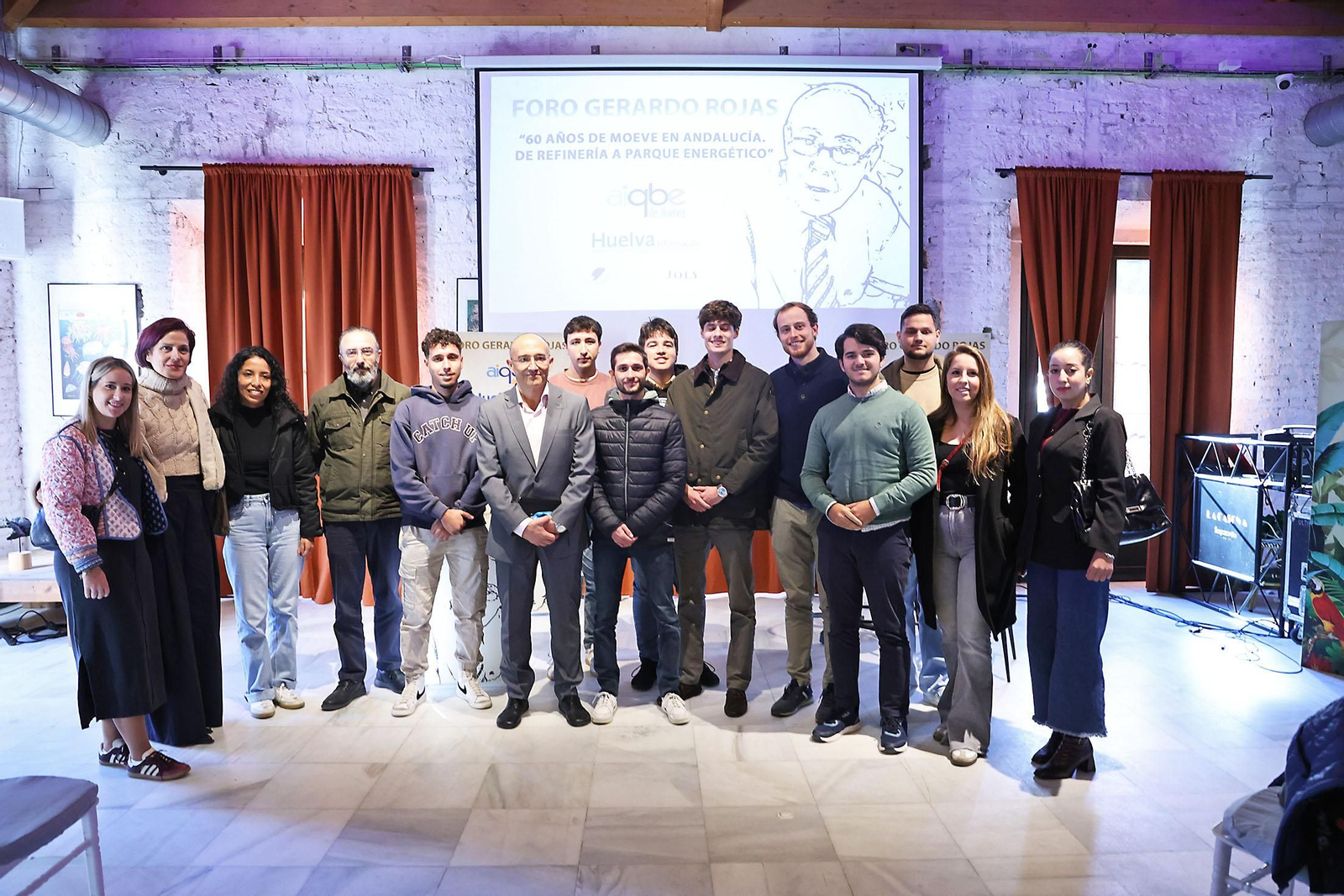 Imágenes del Foro Gerardo Rojas con la intervención de Antonio Joyanes, Vicepresidente ejecutivo de parque energéticos y exploración y producción de Moeve