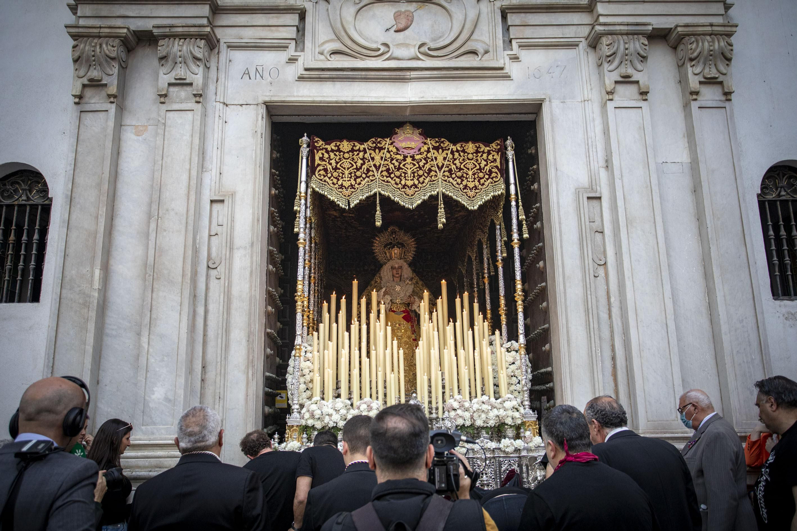 Las imágenes de la cofradía de Humildad y Paciencia en la Semana Santa de Cádiz 2022