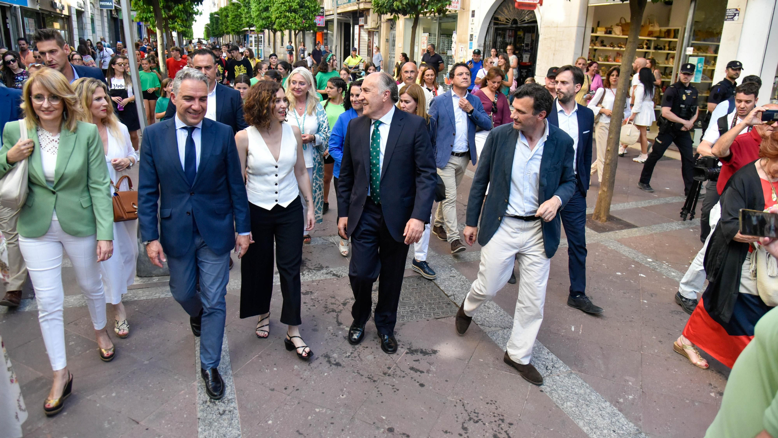 Fotos de Isabel Díaz Ayuso en Algeciras