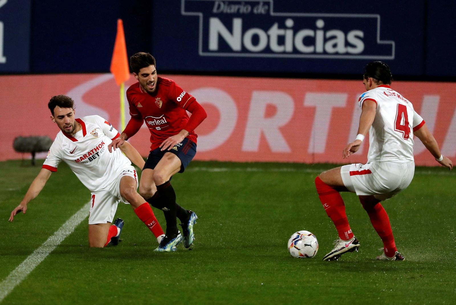 Las fotos del Osasuna-Sevilla
