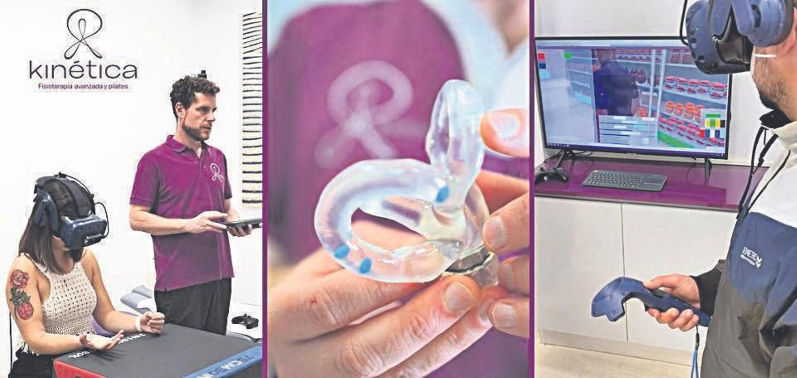 Kinética Salud es una clínica de fisioterapia contemporánea.