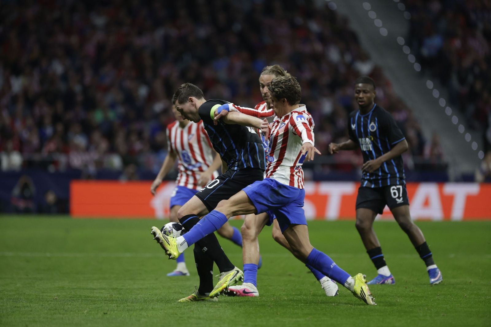 Las fotos del Atlético de Madrid - Brujas