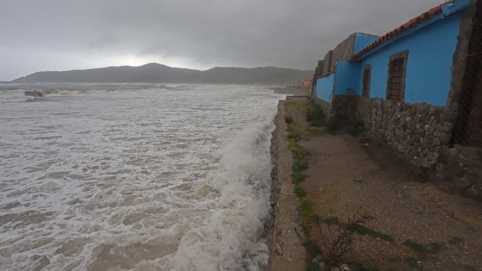 Fotos del temporal de levante en el Campo de Gibraltar