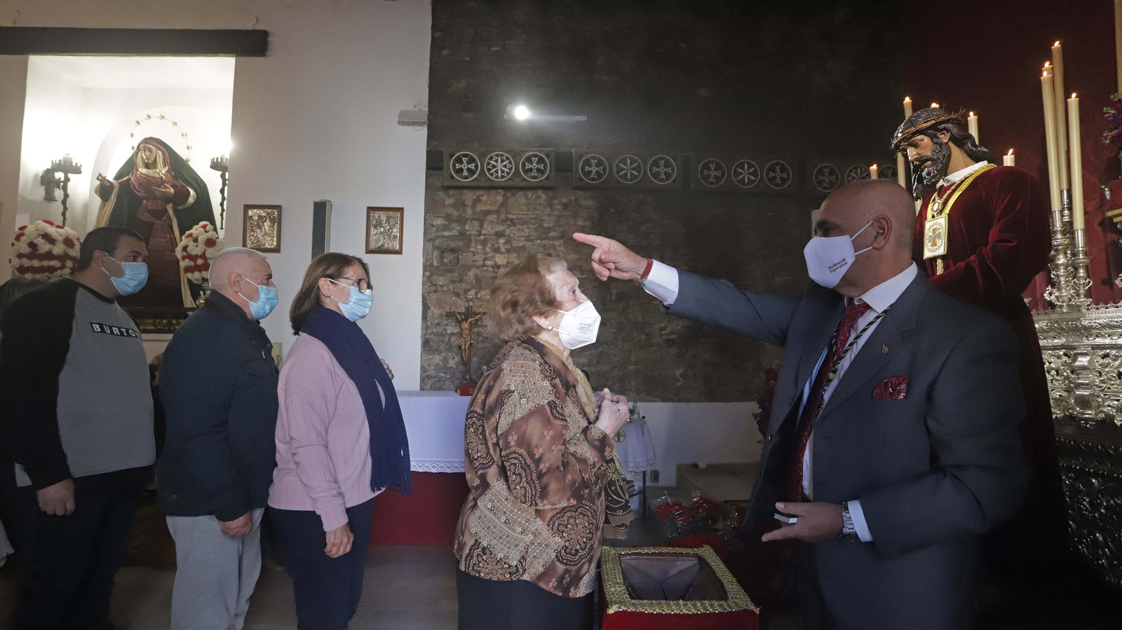 Fotos de la veneración al Cristo de Medinaceli en Algeciras