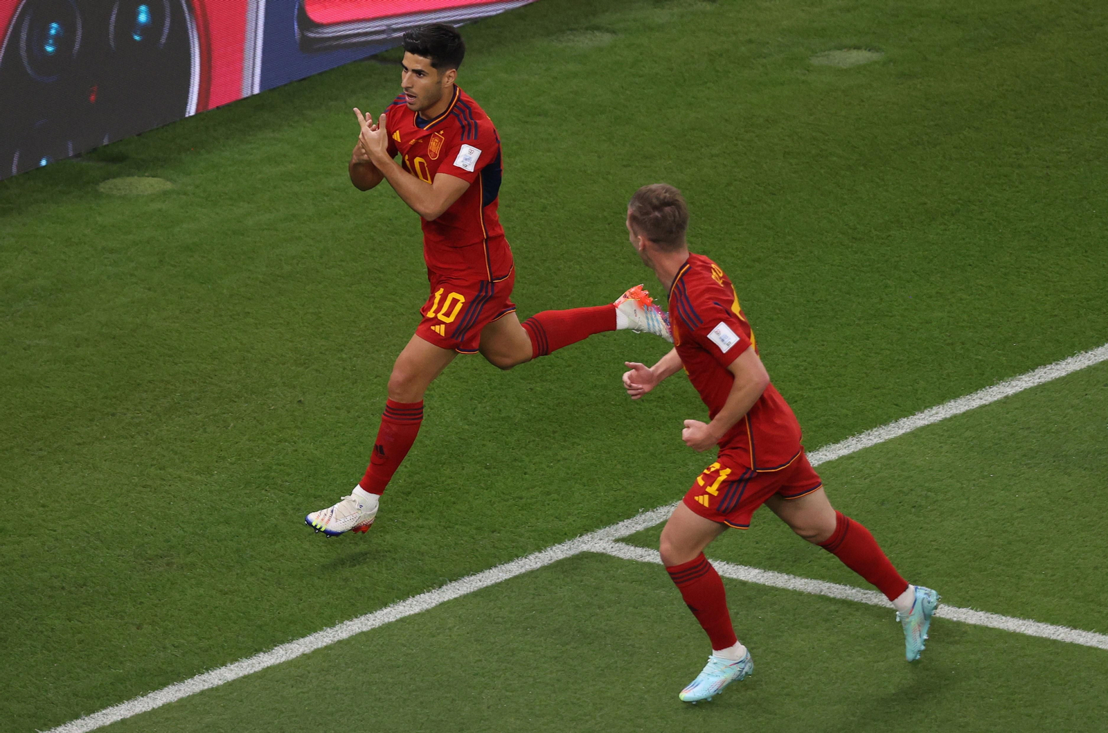 Las imágenes del España - Costa Rica en el Mundial de Qatar