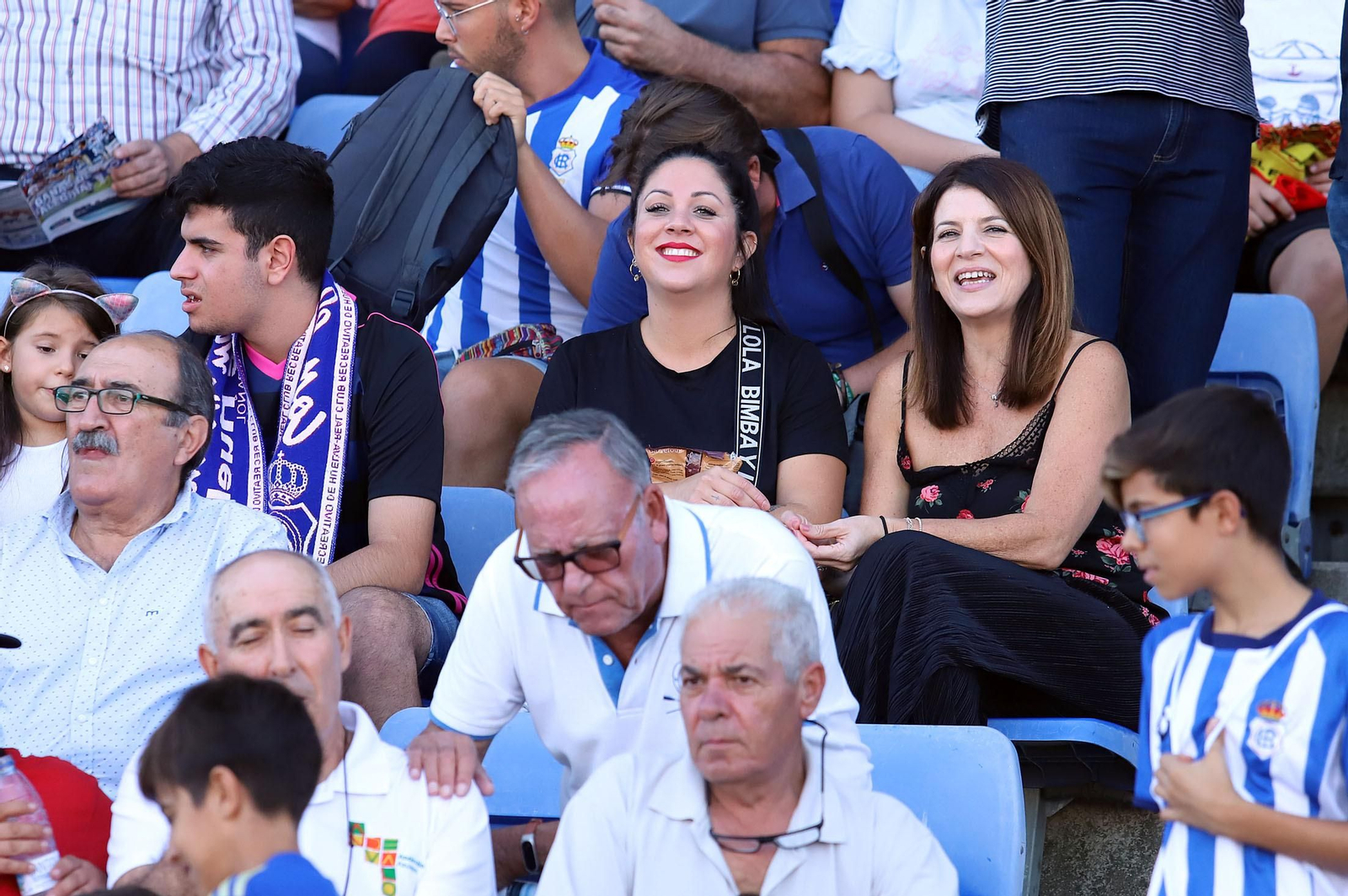 Imágenes del mejor ambiente en el Estadio Nuevo Colombino