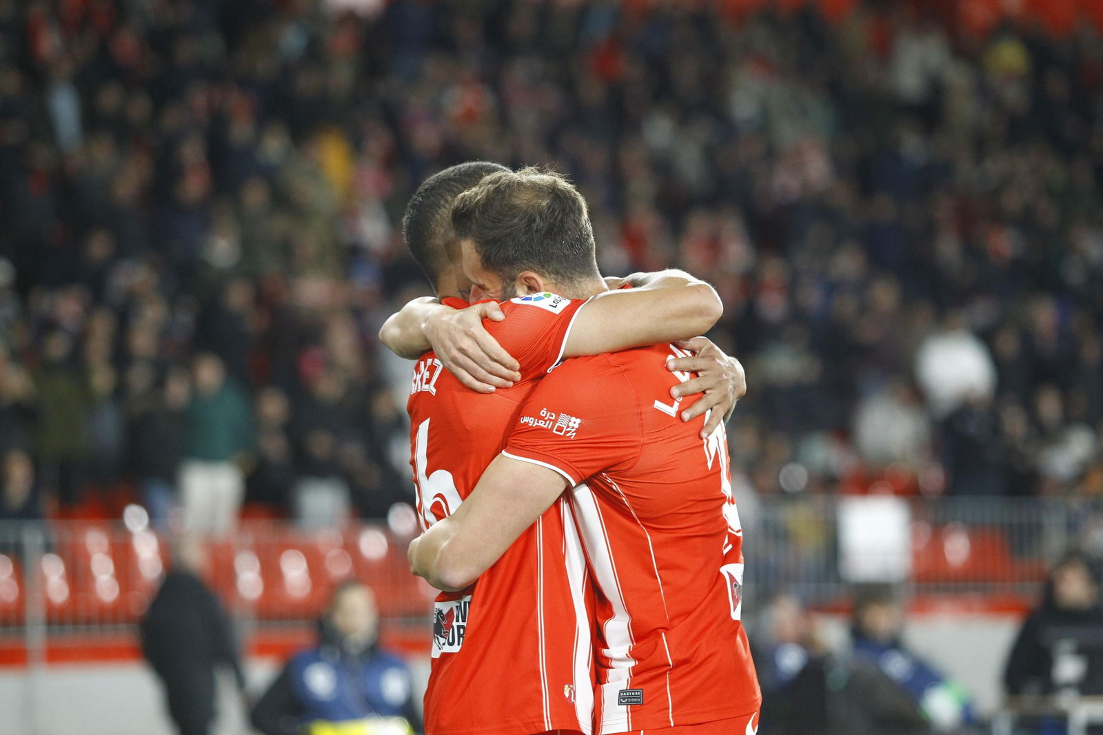 Imágenes del partido U.D. Almería-R.C.D. Espanyol