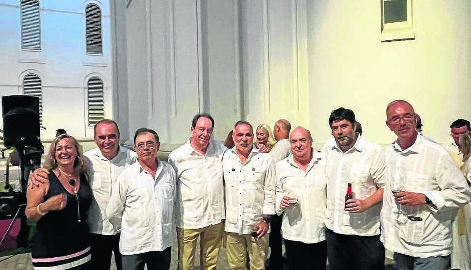 Carmen de Lara, Manolo Cotorruelo, Paco Molina, Luis Machuca, Salvador Celada, Pelayo García Borbolla, Pepe Baena y Baldomero Toscano.