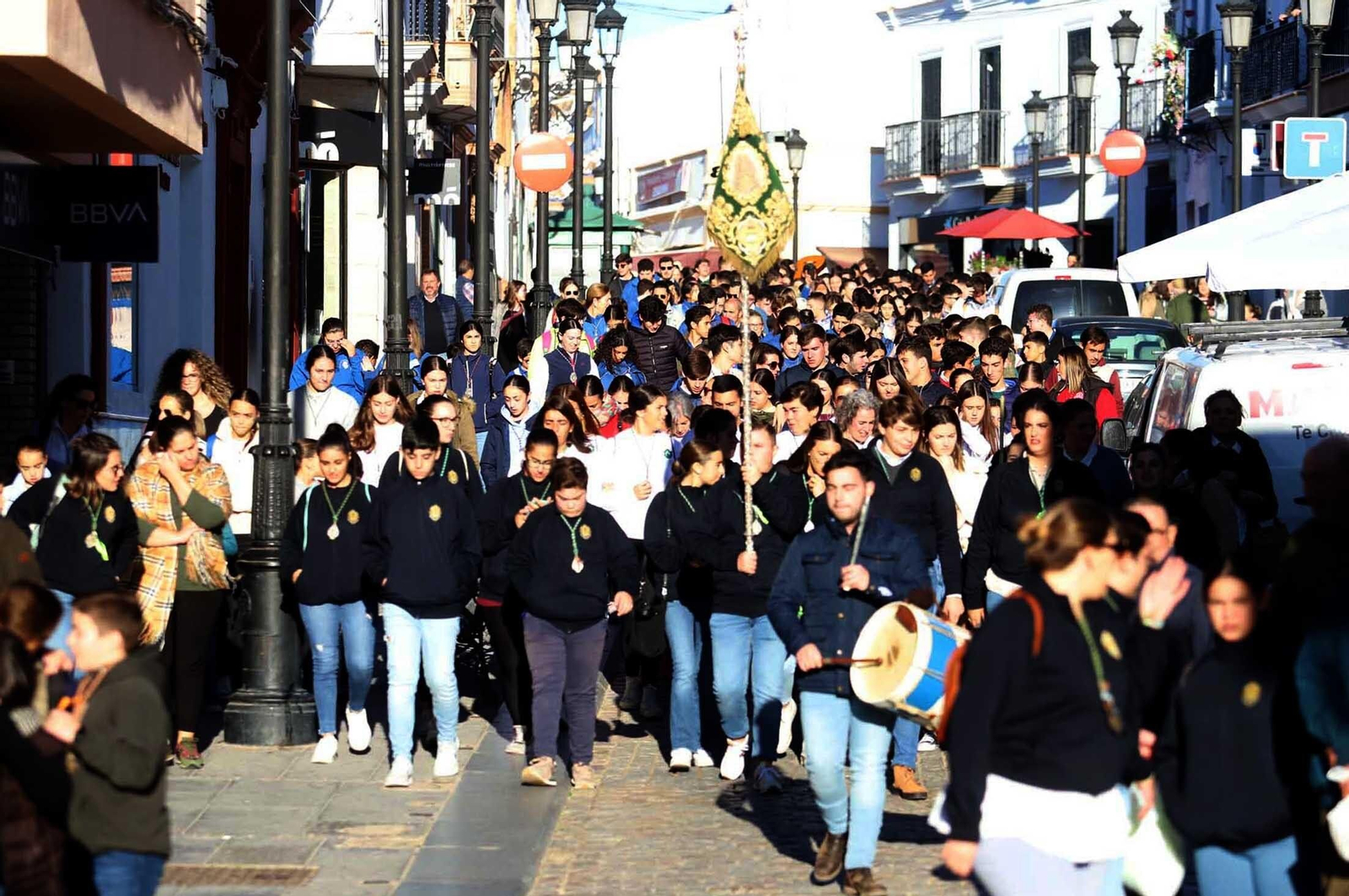Imágenes de la Peregrinación de Jóvenes Rocieros