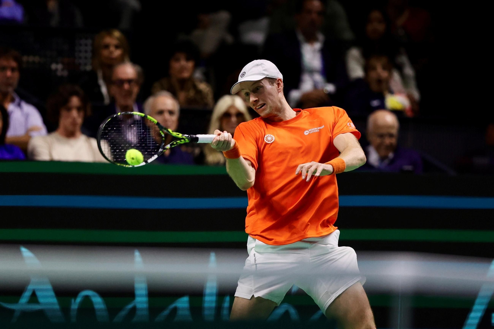 La celebración de Italia de la Copa Davis en Málaga, en fotos