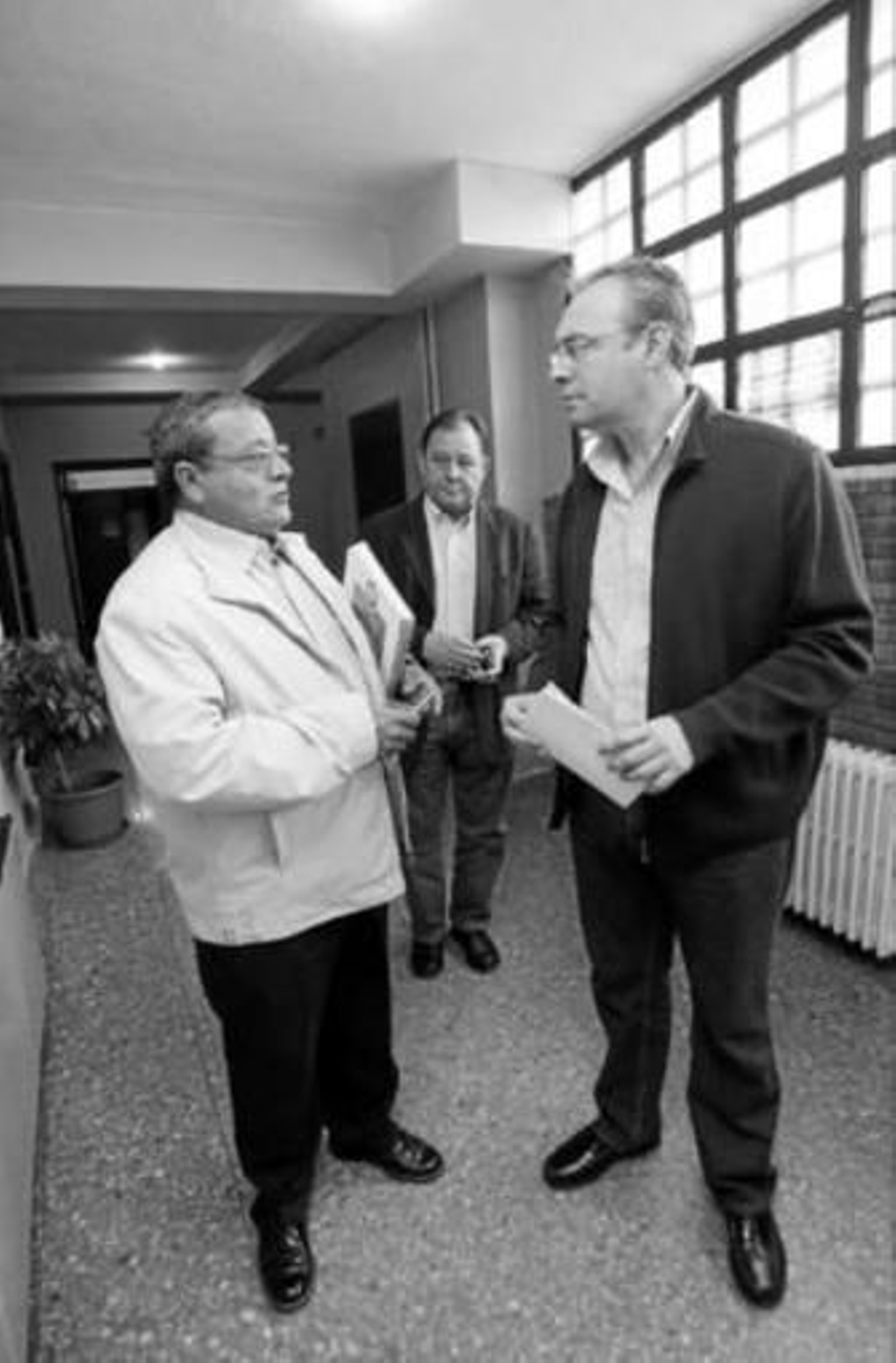 Jesús Comino y Juan Pablo Durán, en una imagen de archivo.