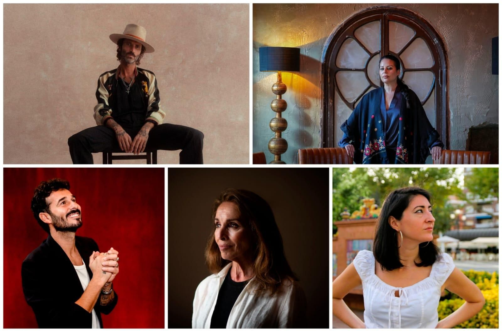 Leiva, Mercedes de Córdoba, Ana Belén, Antoñito Molina y Azahara Palomeque.