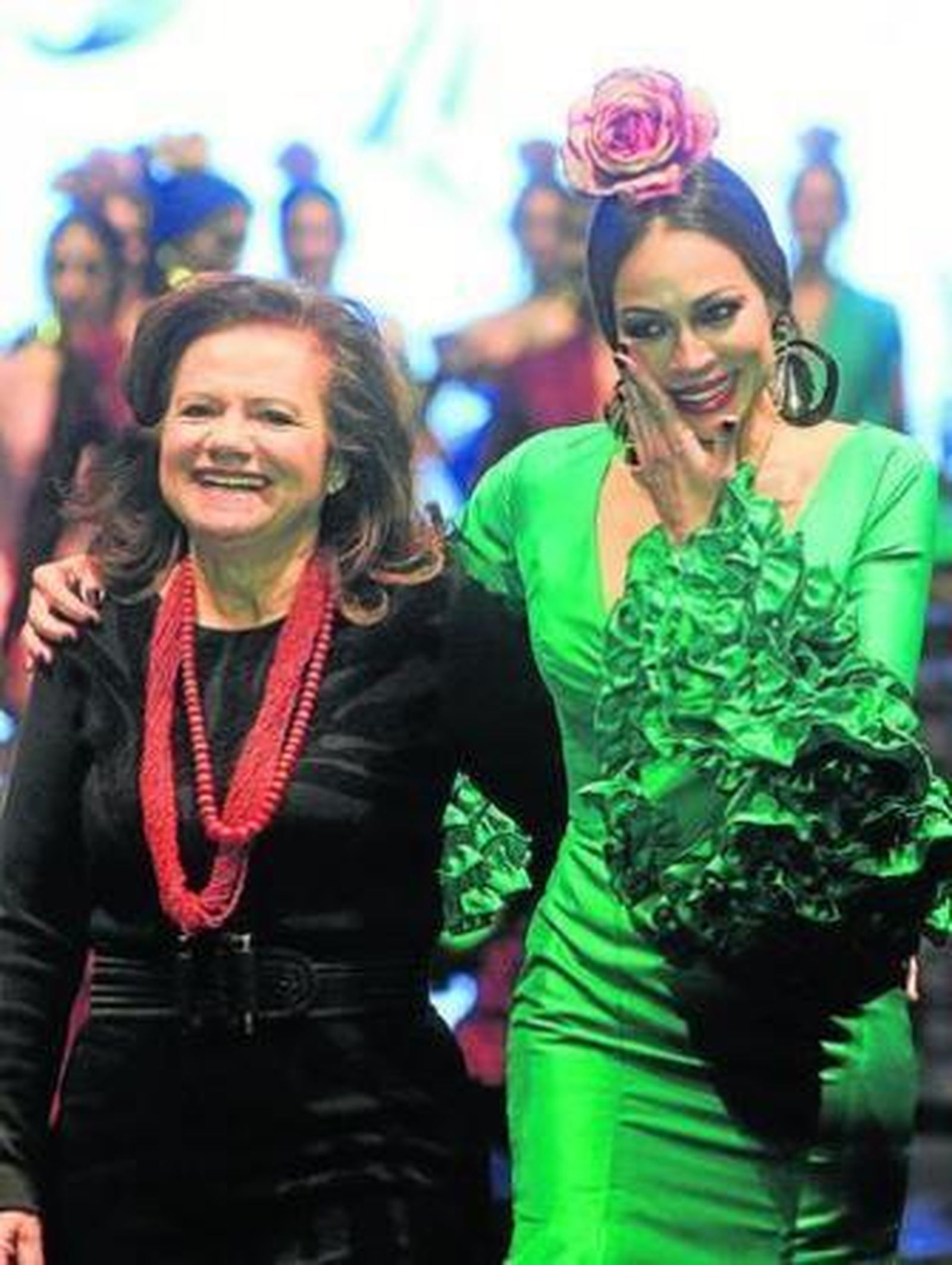 Eva González, lágrimas en Simof