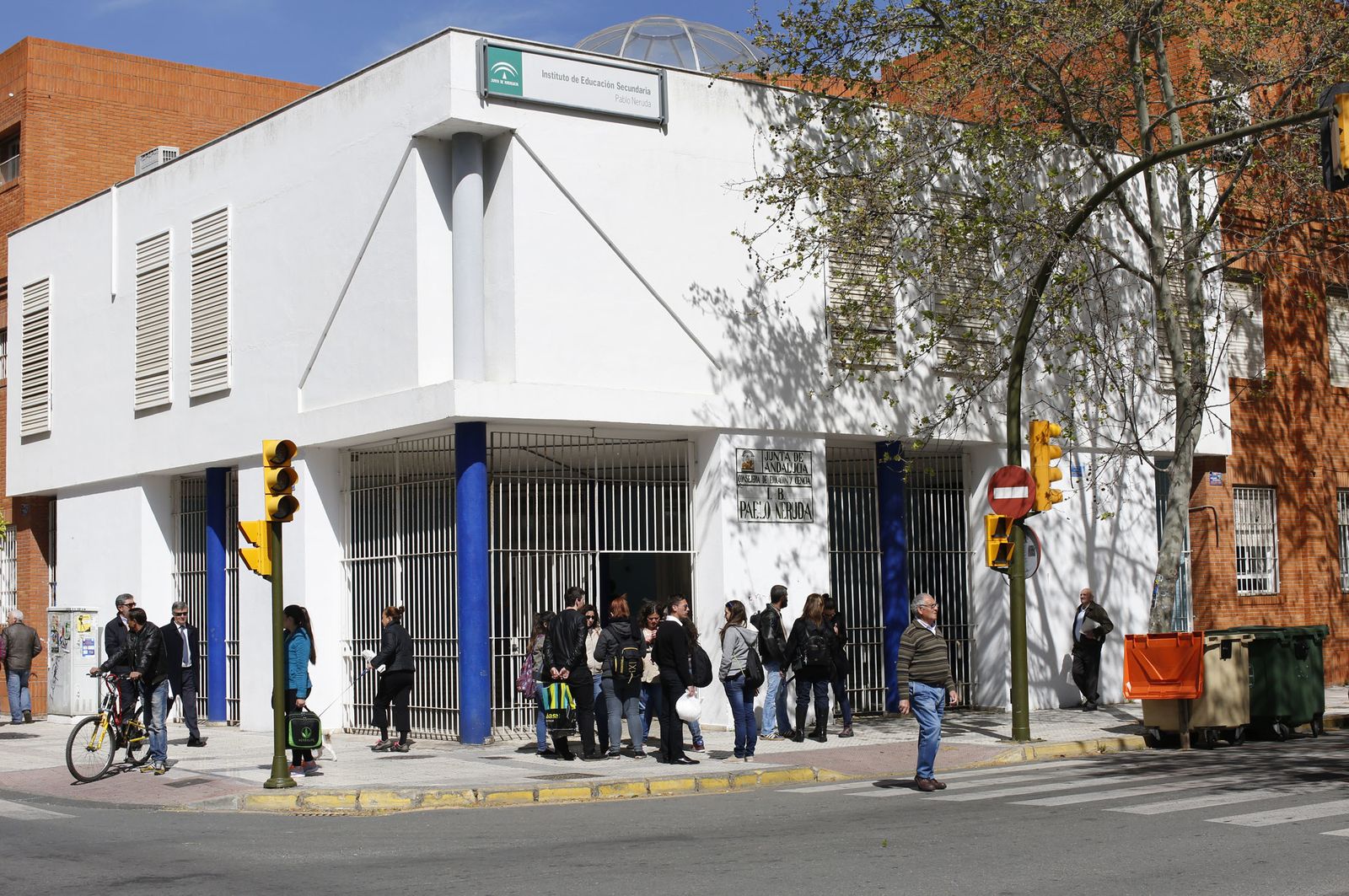 IES Pablo Neruda, que cambiará de dirección.