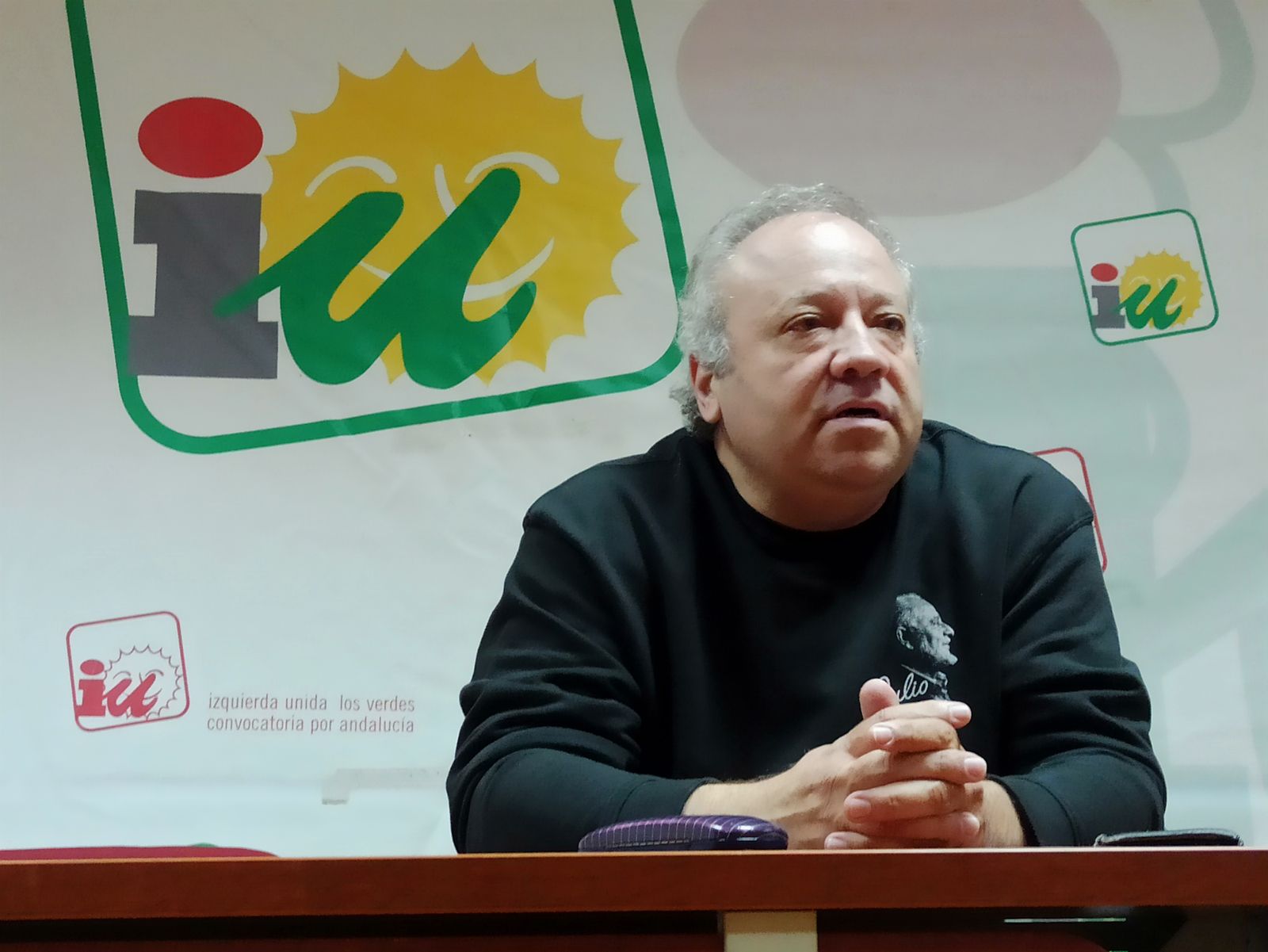 Andrés del Río Alcántara, candidato a la alcaldía de Algeciras por IU.