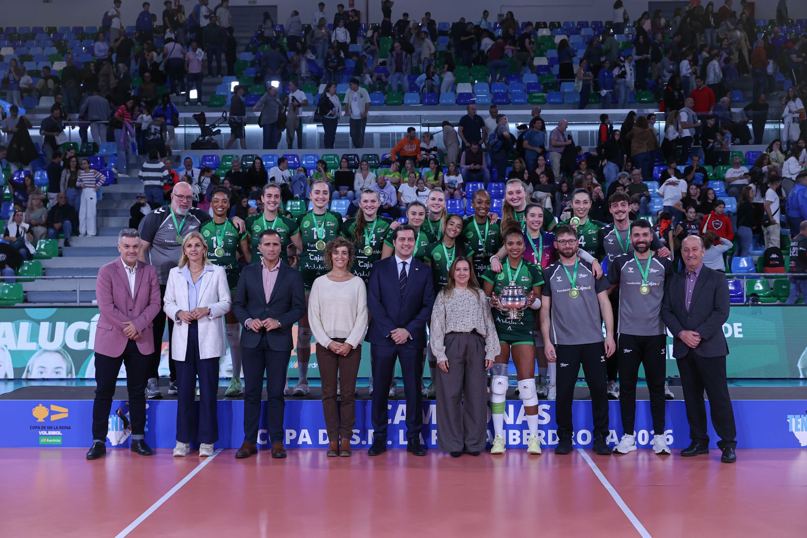 Las fotos del título del Fundación Cajasol Andalucía