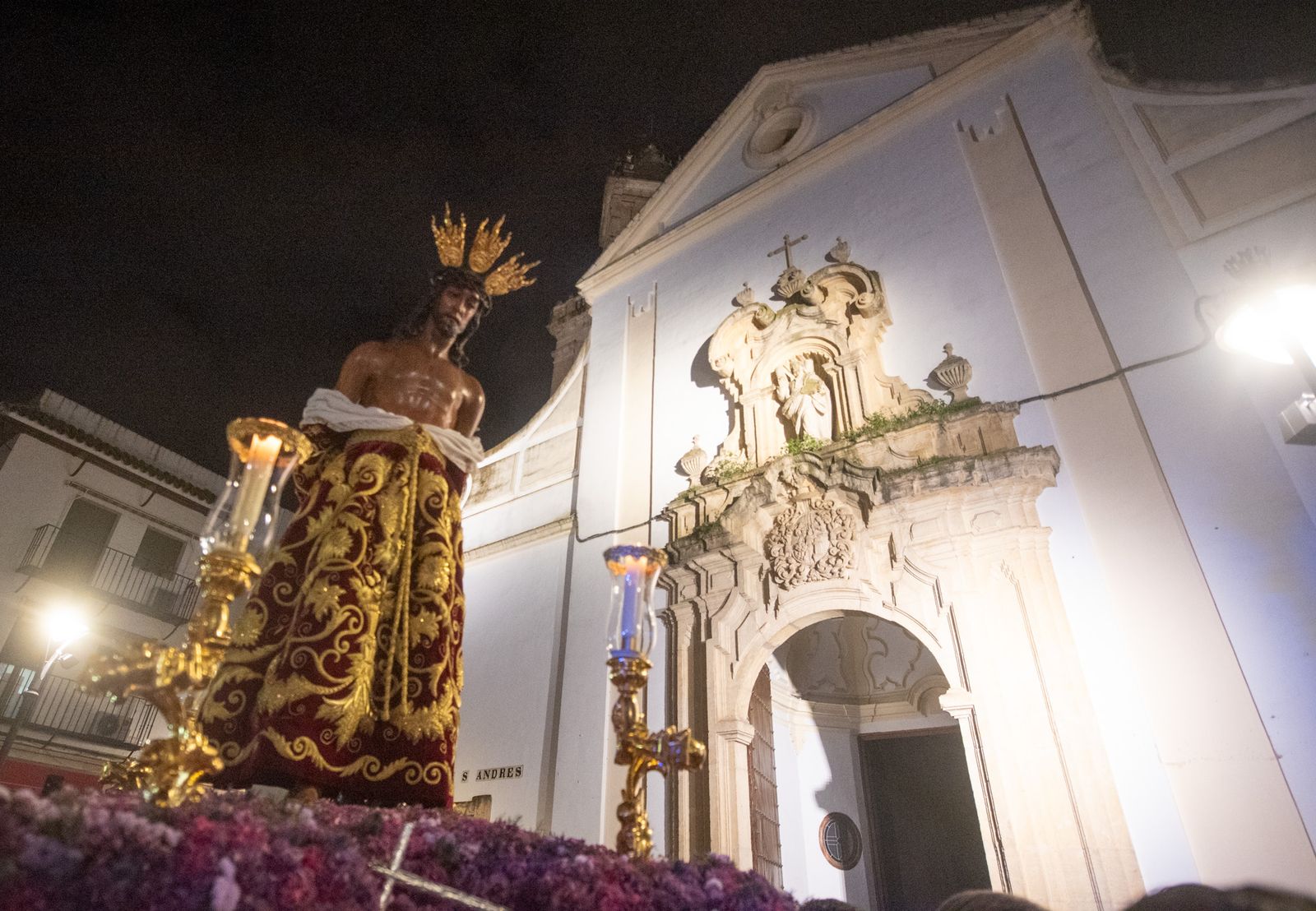 El vía crucis del Señor de las Penas en el Miércoles de Ceniza de Córdoba, en imágenes