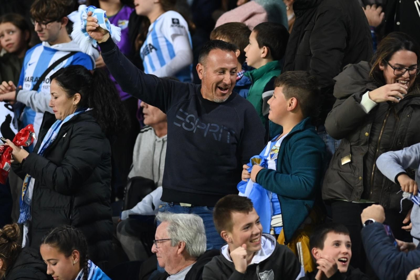 El Málaga CF - Tenerife, en fotos