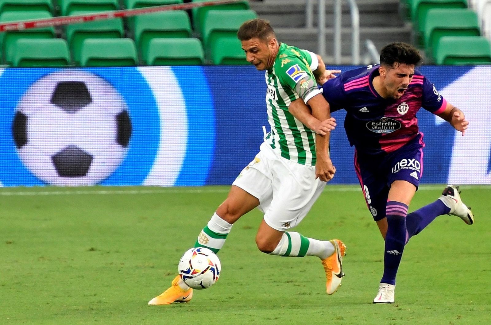 Joaquín en el Betis-Valladolid de esta temporada.