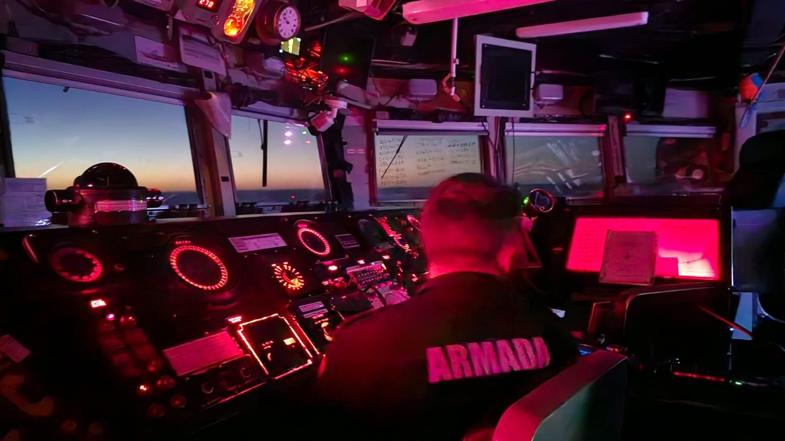 Las fotos del mayor ejercicio de los últimos años en el Estrecho de Gibraltar y el Golfo de Cádiz de la Armada y la OTAN