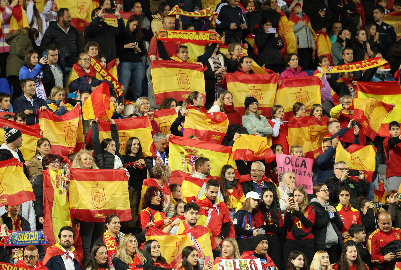 España - Suecia, en fotos