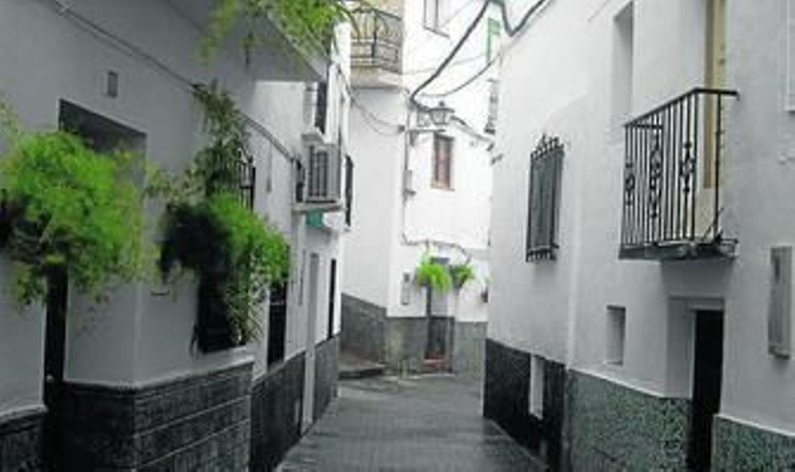 Una de las calles del municipio.