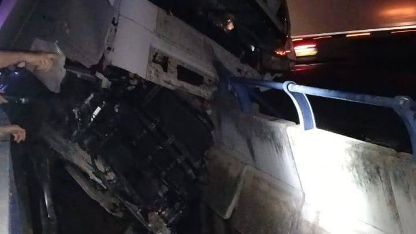 Accidente del camión en Andújar.